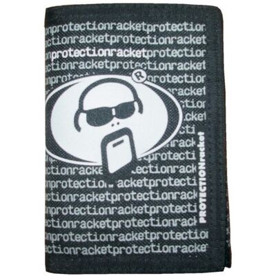 Protection Racket Wallet black / white - Publicité Protection Racket Wallet black / white - Publicité