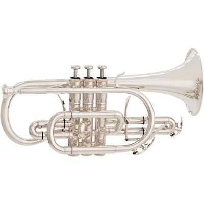 Yamaha YCR8335GS Neo Cornet Silver Plate - Publicité Yamaha YCR8335GS Neo Cornet Silver Plate - Publicité