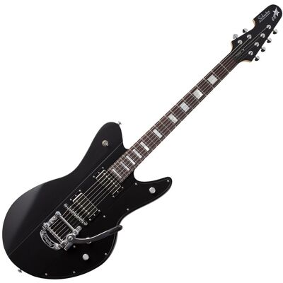 Schecter Robert Smith Ultracure Black Pearl - Publicité Schecter Robert Smith Ultracure Black Pearl - Publicité