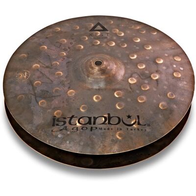 Istanbul Agop Xist Dry Dark 13" Hi Hat Cymbals - Publicité Istanbul Agop Xist Dry Dark 13" Hi Hat Cymbals - Publicité