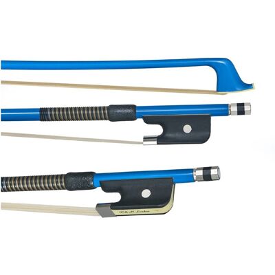 P&H Bows P&H Cello Bow Blue Fibreglass 1/4 - Publicité P&H Bows P&H Cello Bow Blue Fibreglass 1/4 - Publicité