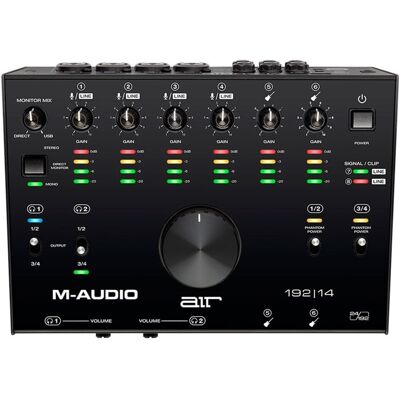 M-Audio AIR 192 14 Audio Interface - Publicité M-Audio AIR 192 14 Audio Interface - Publicité