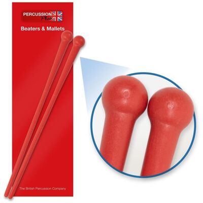 Percussion Plus Hard Plastic One Piece Beaters - Publicité Percussion Plus Hard Plastic One Piece Beaters - Publicité