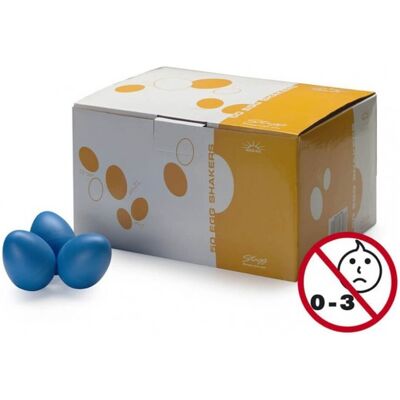 Stagg 50 Egg Shakers Matte Blue - Publicité Stagg 50 Egg Shakers Matte Blue - Publicité