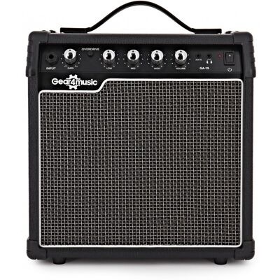 Ampli de Guitare Électrique 15 W par Gear4music - Publicité Ampli de Guitare Électrique 15 W par Gear4music - Publicité