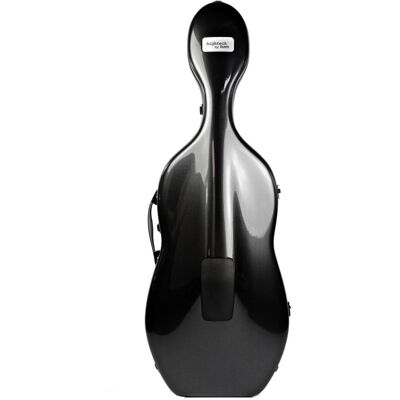 BAM 1002XL Hightech Adjustable Cello Case Black Carbon Look - Publicité BAM 1002XL Hightech Adjustable Cello Case Black Carbon Look - Publicité
