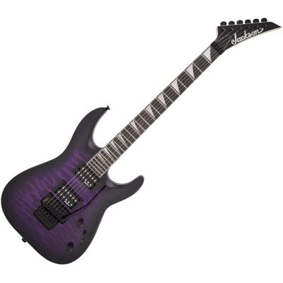 Jackson JS32Q DKA Dinky Trans Purple Burst - Publicité Jackson JS32Q DKA Dinky Trans Purple Burst - Publicité