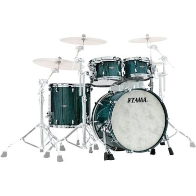 Tama Star Walnut 22 4pc Light Indigo Japanese Chestnut - Publicité Tama Star Walnut 22 4pc Light Indigo Japanese Chestnut - Publicité