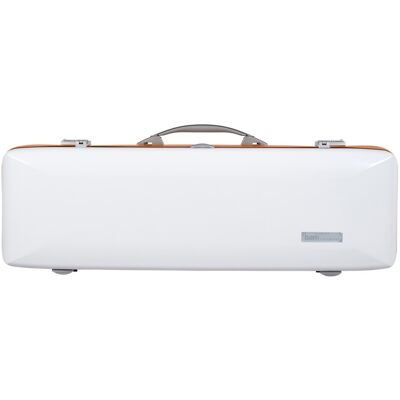 BAM Ice Supreme Hightech Oblong Violin Case Orange Trim - Publicité BAM Ice Supreme Hightech Oblong Violin Case Orange Trim - Publicité