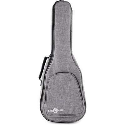 Housse Premium pour Ukulélé taille Ténor par Gear4music Gris - Publicité Housse Premium pour Ukulélé taille Ténor par Gear4music Gris - Publicité