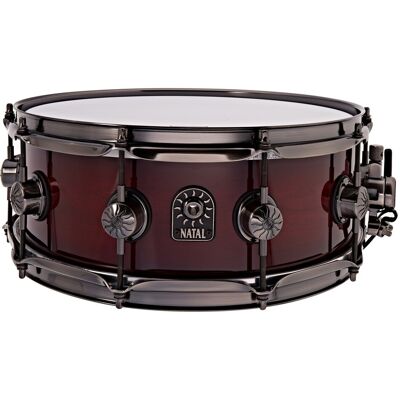 Natal Originals Walnut 14 x 5.5" Snare Drum Sunburst - Publicité Natal Originals Walnut 14 x 5.5" Snare Drum Sunburst - Publicité