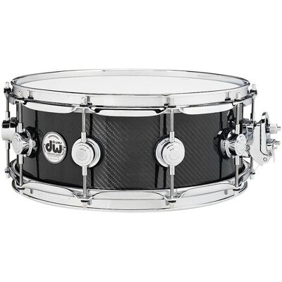 DW Drums DW Collectors Carbon Fibre 14 x 3 Snare Drum - Publicité DW Drums DW Collectors Carbon Fibre 14 x 3 Snare Drum - Publicité