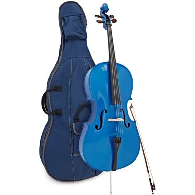 Stentor Ensemble Violon Harlequin Bleu 4/4 - Publicité Stentor Ensemble Violon Harlequin Bleu 4/4 - Publicité