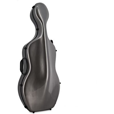 Hidersine Polycarbonate Cello Case Carbon Fibre Effect - Publicité Hidersine Polycarbonate Cello Case Carbon Fibre Effect - Publicité