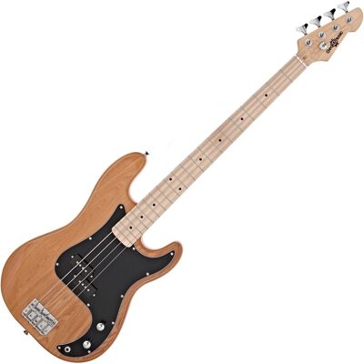 Guitare Basse LA Select par Gear4music Naturel - Publicité Guitare Basse LA Select par Gear4music Naturel - Publicité