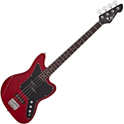 Basse Seattle par Gear4music Rouge - Publicité Basse Seattle par Gear4music Rouge - Publicité