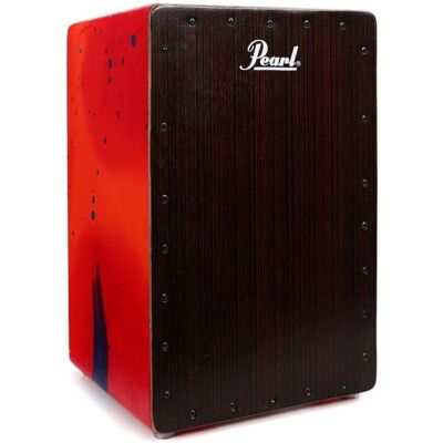 Pearl Primero Box Cajon Abstract Red - Publicité Pearl Primero Box Cajon Abstract Red - Publicité