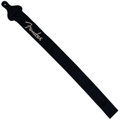Fender Poly Sangle de Guitare 2 pouces Noire avec Logo Gris - Publicité Fender Poly Sangle de Guitare 2 pouces Noire avec Logo Gris - Publicité