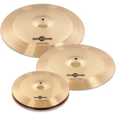 Pack de Cymbales CZ2 par Gear4music - Publicité Pack de Cymbales CZ2 par Gear4music - Publicité