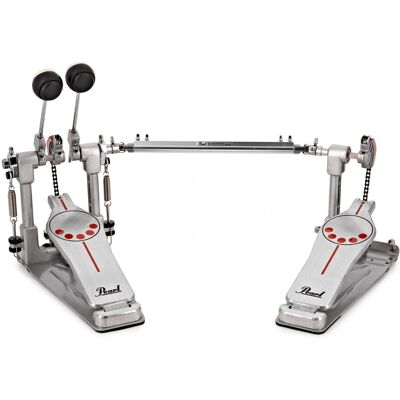 Pearl Demonator Double Kick Pedal Left-Footed - Publicité Pearl Demonator Double Kick Pedal Left-Footed - Publicité