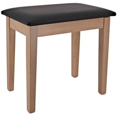 Piano Stool with Storage by Gear4music Light Oak - Publicité Piano Stool with Storage by Gear4music Light Oak - Publicité