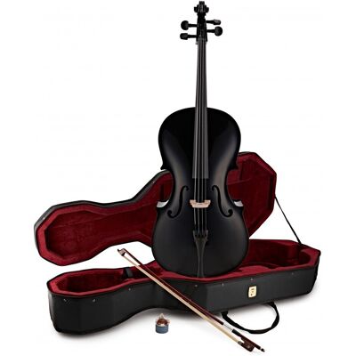 Violoncelle dÉtude Taille 1/2 avec Étui par Gear4music Noir - Publicité Violoncelle dÉtude Taille 1/2 avec Étui par Gear4music Noir - Publicité