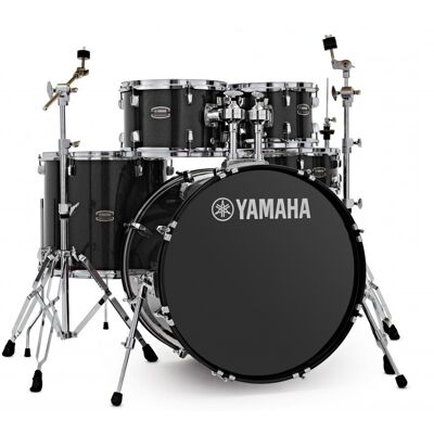 Yamaha Rydeen 20" Drum Kit w/ Hardware Black Glitter - Publicité Yamaha Rydeen 20" Drum Kit w/ Hardware Black Glitter - Publicité