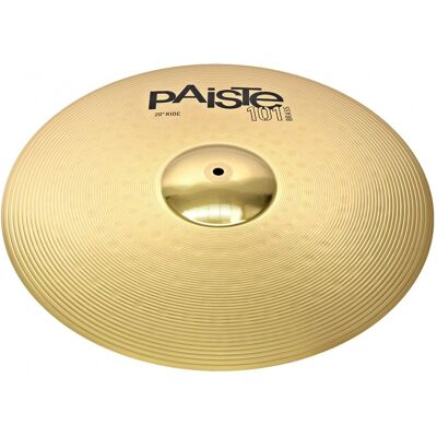Paiste 101 Brass 20 Ride Cymbal - Publicité Paiste 101 Brass 20 Ride Cymbal - Publicité