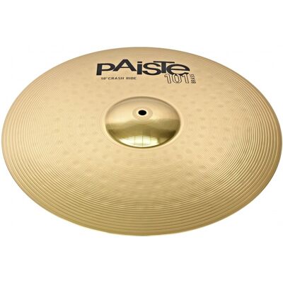 Paiste 101 Brass 18 Crash/Ride Cymbal - Publicité Paiste 101 Brass 18 Crash/Ride Cymbal - Publicité