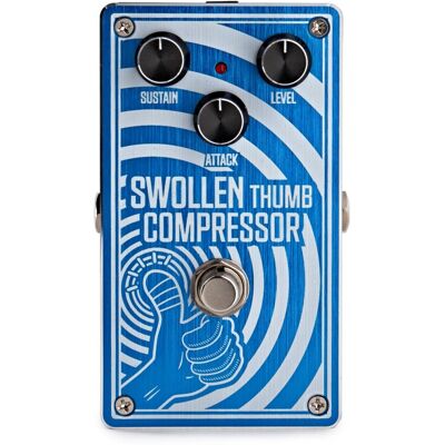 SubZero Swollen Thumb Bass Compressor Pedal - Publicité SubZero Swollen Thumb Bass Compressor Pedal - Publicité
