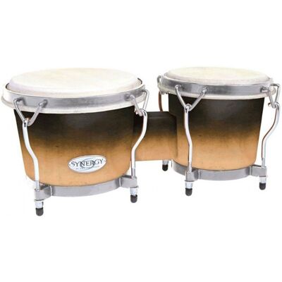 Toca Percussion Toca Synergy DLX Bongos Coffee Fade - Publicité Toca Percussion Toca Synergy DLX Bongos Coffee Fade - Publicité
