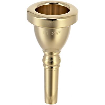 Coppergate 24AW Tuba Mouthpiece by Gear4music Gold - Publicité Coppergate 24AW Tuba Mouthpiece by Gear4music Gold - Publicité
