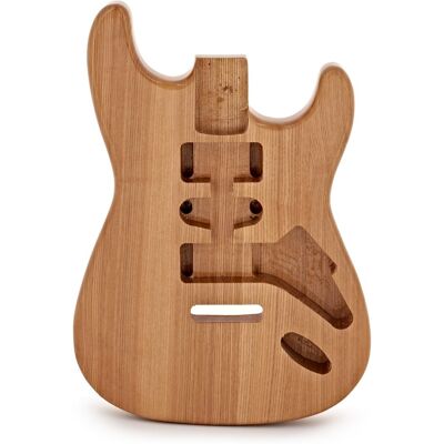 Gear4Music Corps de Guitare Électrique avec Double Pan Coupé Frêne Naturel - Publicité Gear4Music Corps de Guitare Électrique avec Double Pan Coupé Frêne Naturel - Publicité