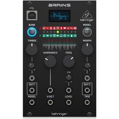 Behringer Brains Eurorack Module - Publicité Behringer Brains Eurorack Module - Publicité
