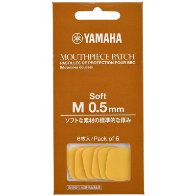 Yamaha Bissplättchen 0,5mm souple - Patch pour bec pour clarinette et saxophone - Publicité Yamaha Bissplättchen 0,5mm souple - Patch pour bec pour clarinette et saxophone - Publicité