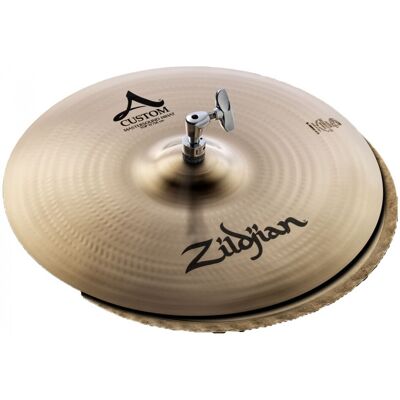Zildjian A Custom 15 Mastersound Hi-Hats - Publicité Zildjian A Custom 15 Mastersound Hi-Hats - Publicité
