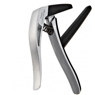 Stagg Flat Trigger Capo Classical Guitar Chrome - Publicité Stagg Flat Trigger Capo Classical Guitar Chrome - Publicité
