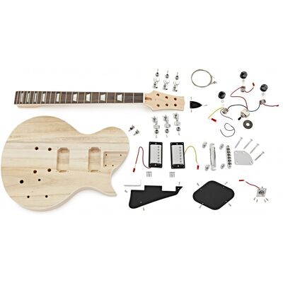 Gear4Music Guitarworks Kit de Guitare Électrique à Assembler - Publicité Gear4Music Guitarworks Kit de Guitare Électrique à Assembler - Publicité