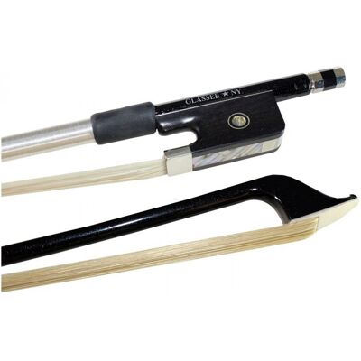 Glasser Bows Glasser Carbon Graphite Cello Bow 4/4 - Publicité Glasser Bows Glasser Carbon Graphite Cello Bow 4/4 - Publicité