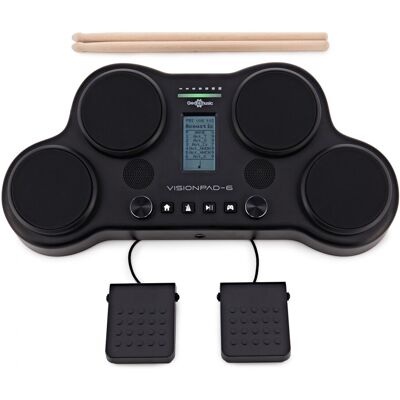 VISIONPAD-6 Batterie Électronique Portable par Gear4music - Publicité VISIONPAD-6 Batterie Électronique Portable par Gear4music - Publicité