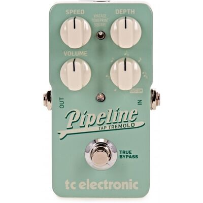 TC Electronic Pipeline Tap Tremolo Pédale - Publicité TC Electronic Pipeline Tap Tremolo Pédale - Publicité