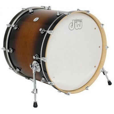DW Drums DW Design Series 22 x 18" Bass Drum Gloss Lacquer Tobacco Burst - Publicité DW Drums DW Design Series 22 x 18" Bass Drum Gloss Lacquer Tobacco Burst - Publicité