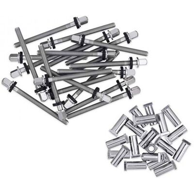 DW Drums DW True-Pitch TP50 Tension Rods for 14 - 18 Toms w/Receivers - Publicité DW Drums DW True-Pitch TP50 Tension Rods for 14 - 18 Toms w/Receivers - Publicité