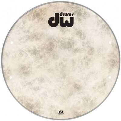 DW Drums DW Bass Drum Head Fiberskyn 22" - Publicité DW Drums DW Bass Drum Head Fiberskyn 22" - Publicité