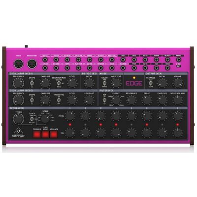 Behringer EDGE Semi-Modular Percussion Synth - Publicité Behringer EDGE Semi-Modular Percussion Synth - Publicité