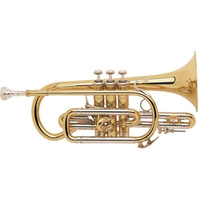 Bach Stradivarius Cornet 184ML Lacquer - Publicité Bach Stradivarius Cornet 184ML Lacquer - Publicité