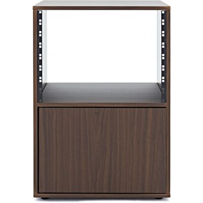 Gear4Music modul 8U Studio Rack Cabinet Walnut - Publicité Gear4Music modul 8U Studio Rack Cabinet Walnut - Publicité