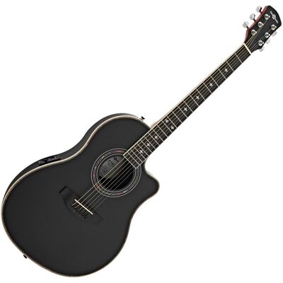 Guitare Électro-Acoustique Roundback par Gear4music Noir - Publicité Guitare Électro-Acoustique Roundback par Gear4music Noir - Publicité
