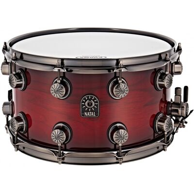 Natal Originals Walnut 14 x 8" Snare Drum Sunburst - Publicité Natal Originals Walnut 14 x 8" Snare Drum Sunburst - Publicité