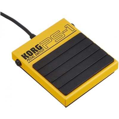 Korg PS1 Single Momentary Footswitch Metal Case - Publicité Korg PS1 Single Momentary Footswitch Metal Case - Publicité